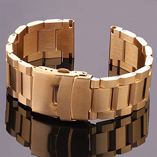 Bracelet de montre en acier inoxydable noir 22mm - Le style urbain pour votre quotidien