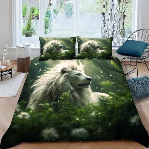 Parure décor de animals et housse de couette de qualité pour lit adulte - 2