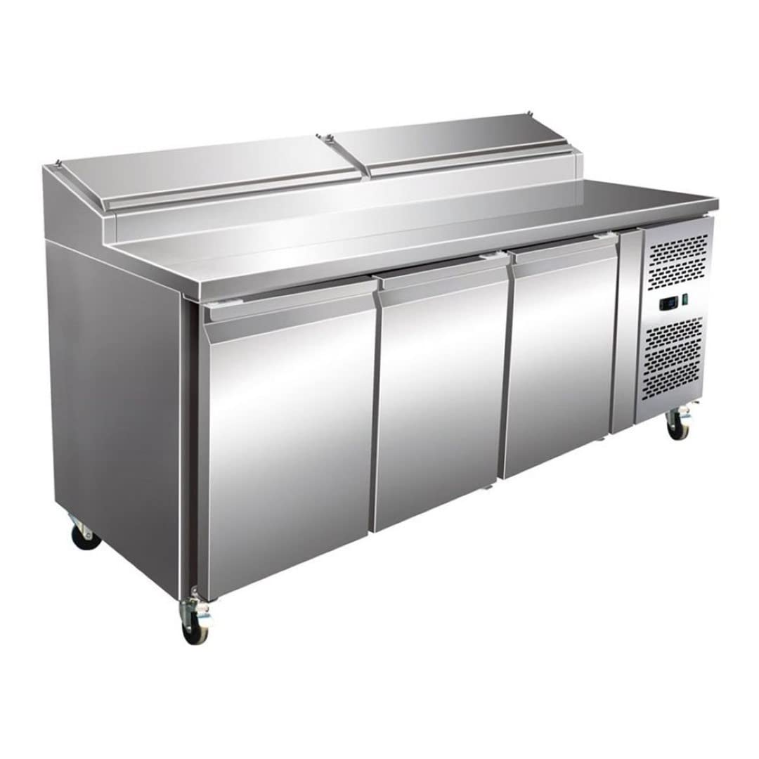 Stalwart DA-SH38 Preparation Counter 3 Doors 11xGN1/3 2020x800x1085mm