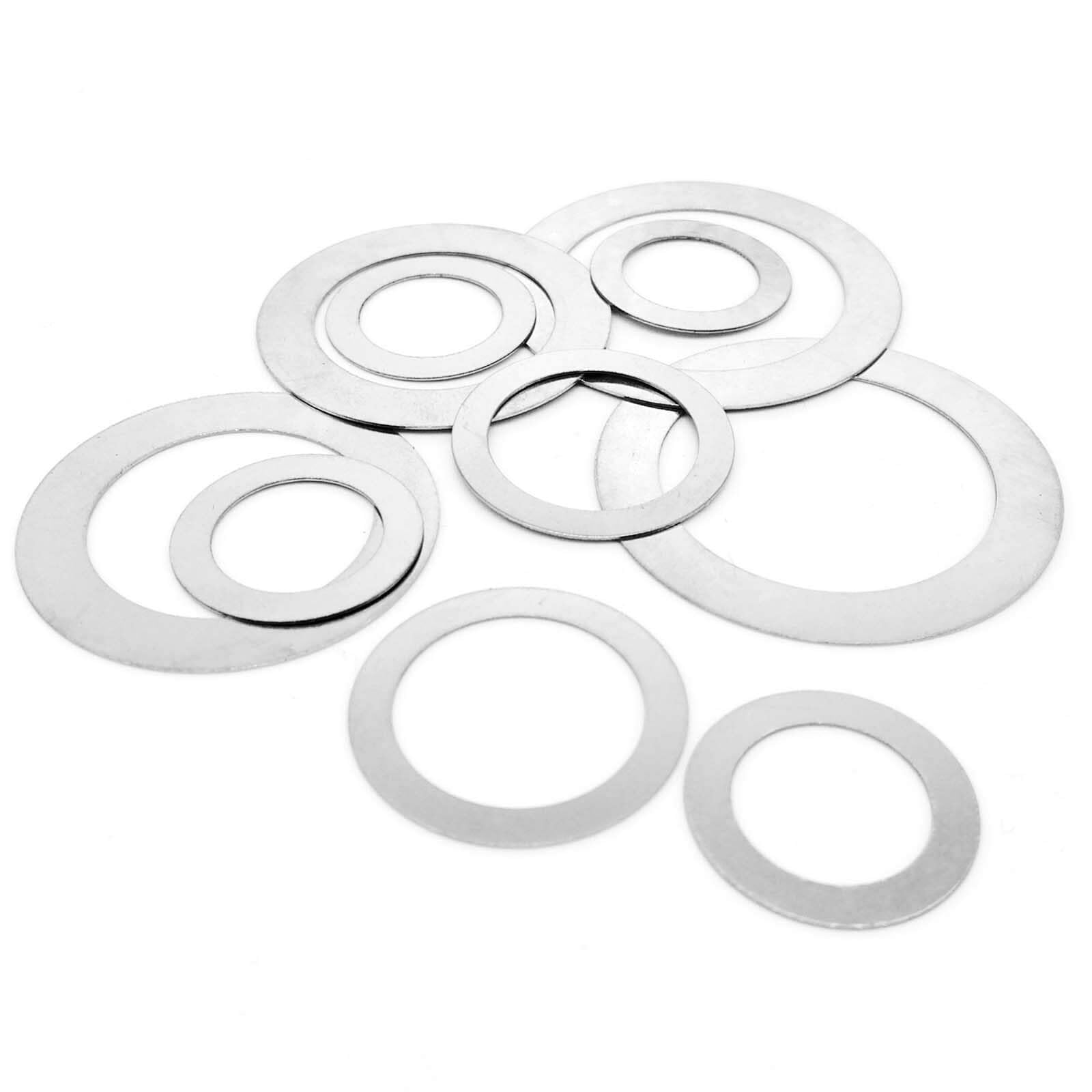Rondella piatta, rondelle, Rondelle di sicurezza 10 pezzi Rondella in acciaio inossidabile, M22 M28 M25 M30 regolazione precisione Guarnizione, spessore 0,3 mm sottile Spessore dc 30 35 40(M25x30)