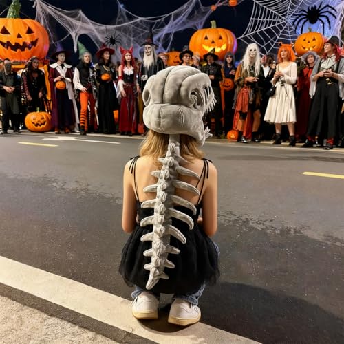 Image of PATPAT Child Dinosaur Costume for Kids Funny 3D Cosplay Costume for Halloween, Party