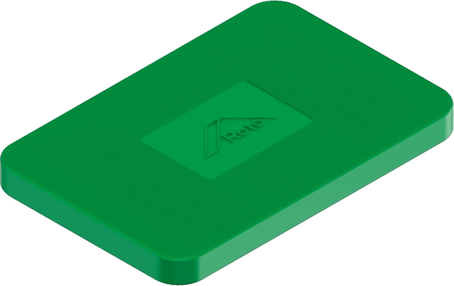 Roto TS12417 DISKOKLICK Base Plate, 53 x 170 x 5 mm, Green, 250