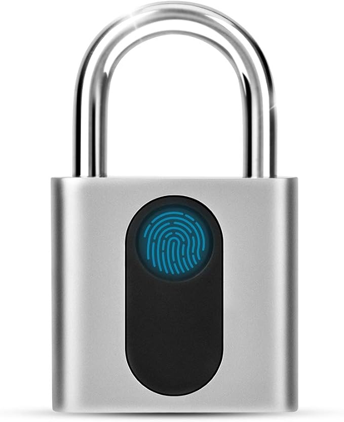 Serratura per Frigorifero con Impronte Digitali, Protezione per Bambini per Finestre Senza Foratura, Serratura Intelligente per Congelatore, Lavatrice, Armadi, Cassetti, Finestre