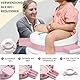 HuBorns - Faltbarer Toilettensitz Kinder - Mobile Toilette für Unterwegs Auto Leicht zu Verstauen - Potty Training Toilet mit 10 Einwegbeuteln Inklusive - Portable Potty für das Töpfchen Training