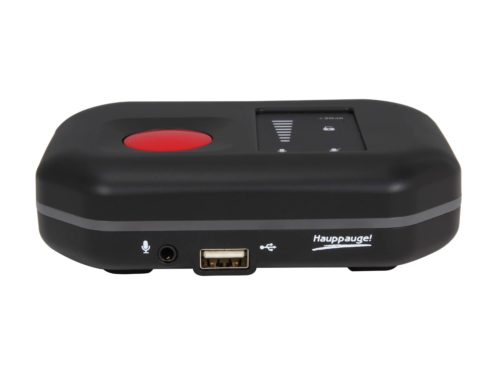 Hauppauge HD PVR Rocket - Capturadora de vídeo portátil (HDMI 1080p, con micrófono Incorporado) Negro