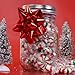 Peppermint Starlights - 3 Pounds - Mints Bulk Candy - After Dinner Mints - Peppermint Hard Candy - Red and Green Candies