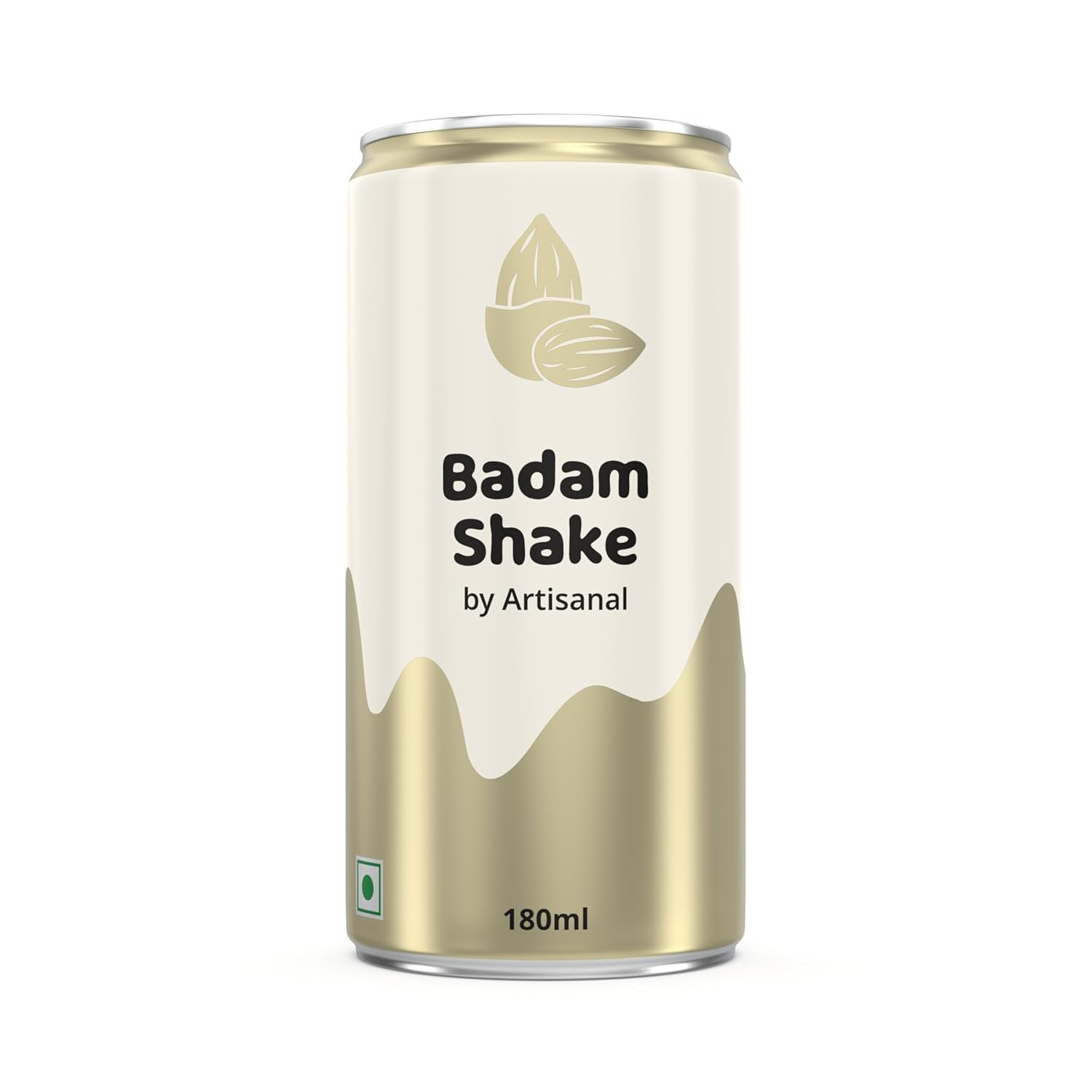 &Stirred Badam Shake by Artisanal, Rich & Creamy. Loaded with Almonds (180 ML Each I Pack of 6)-image-38