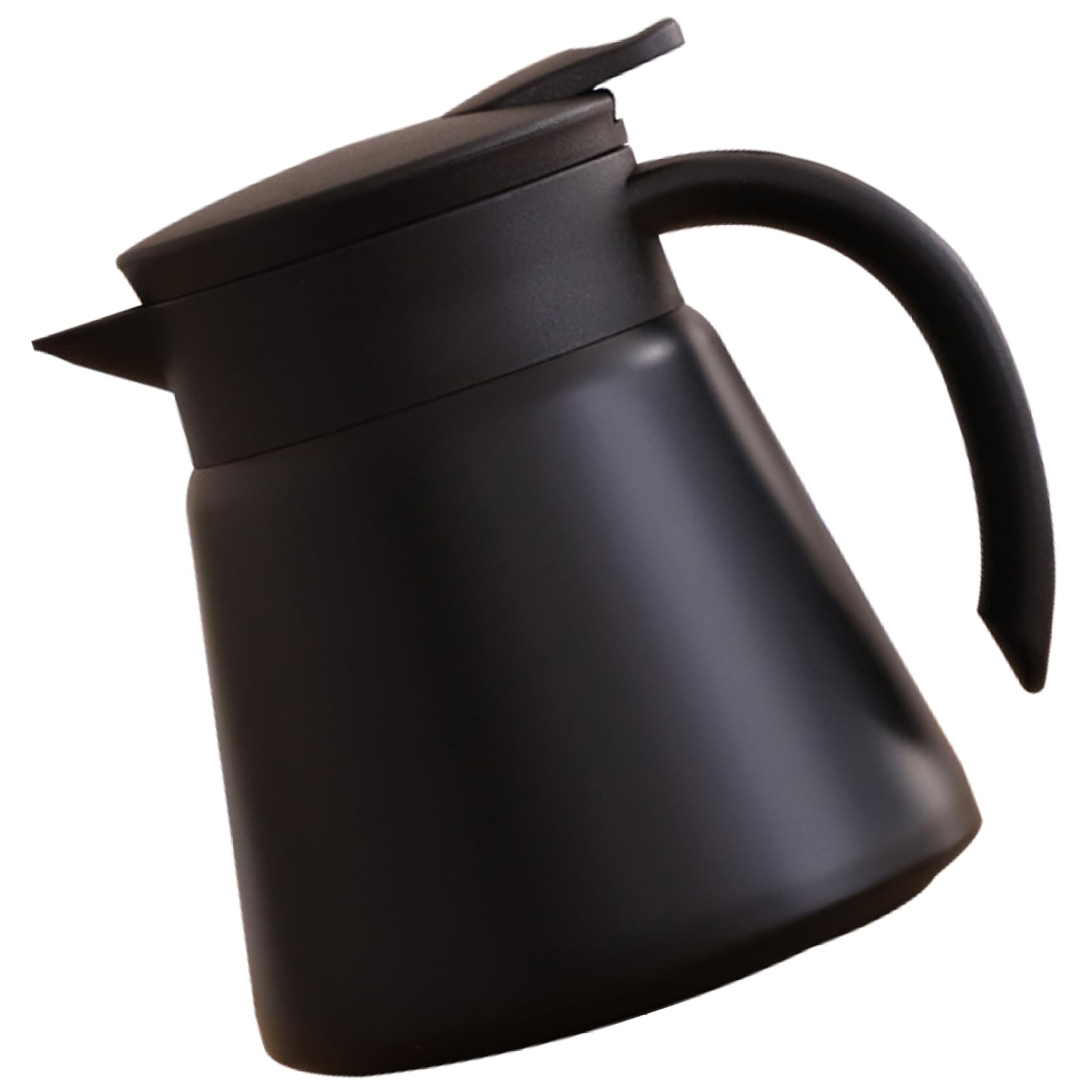 Jarra de café aislada hermética de acero inoxidable para evitar derrames en la mesa