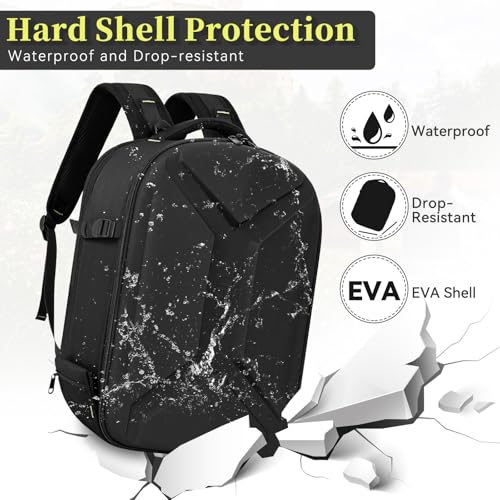 Mochila rígida para cámara DSLR/SLR/mirrorless impermeable miniatura 4