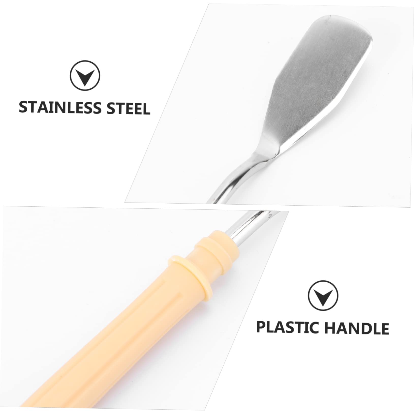 SEWACC 15piezas Espátulas De para De Color Inoxidable Mango De Herramienta Práctica para y Manualidades