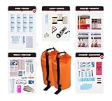 4 Person Comfort Survival Kit, Dry Bag