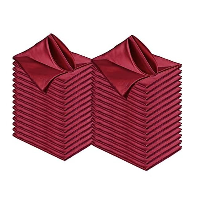 Set Di 8 Tovaglioli Di Stoffa Di Cotone 30x45cm Tovagliolo Di - Foto 10