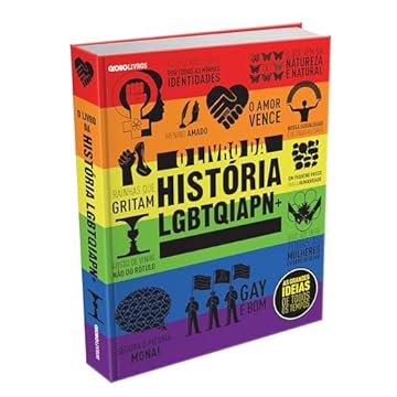 Capa do livro O livro da história LGBTQIAPN+