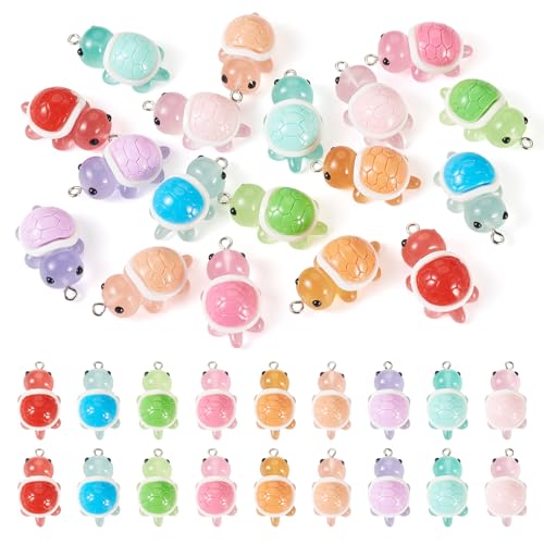 Materiale di qualità: questi ciondoli colorati a forma di animali sono realizzati in acrilico luminescente di alta qualità, con una superficie liscia, tocco confortevole, colori vivaci, resistenza all'usura, leggeri, non si rompono facilmente e possono essere utilizzati per un lungo periodo di tempo