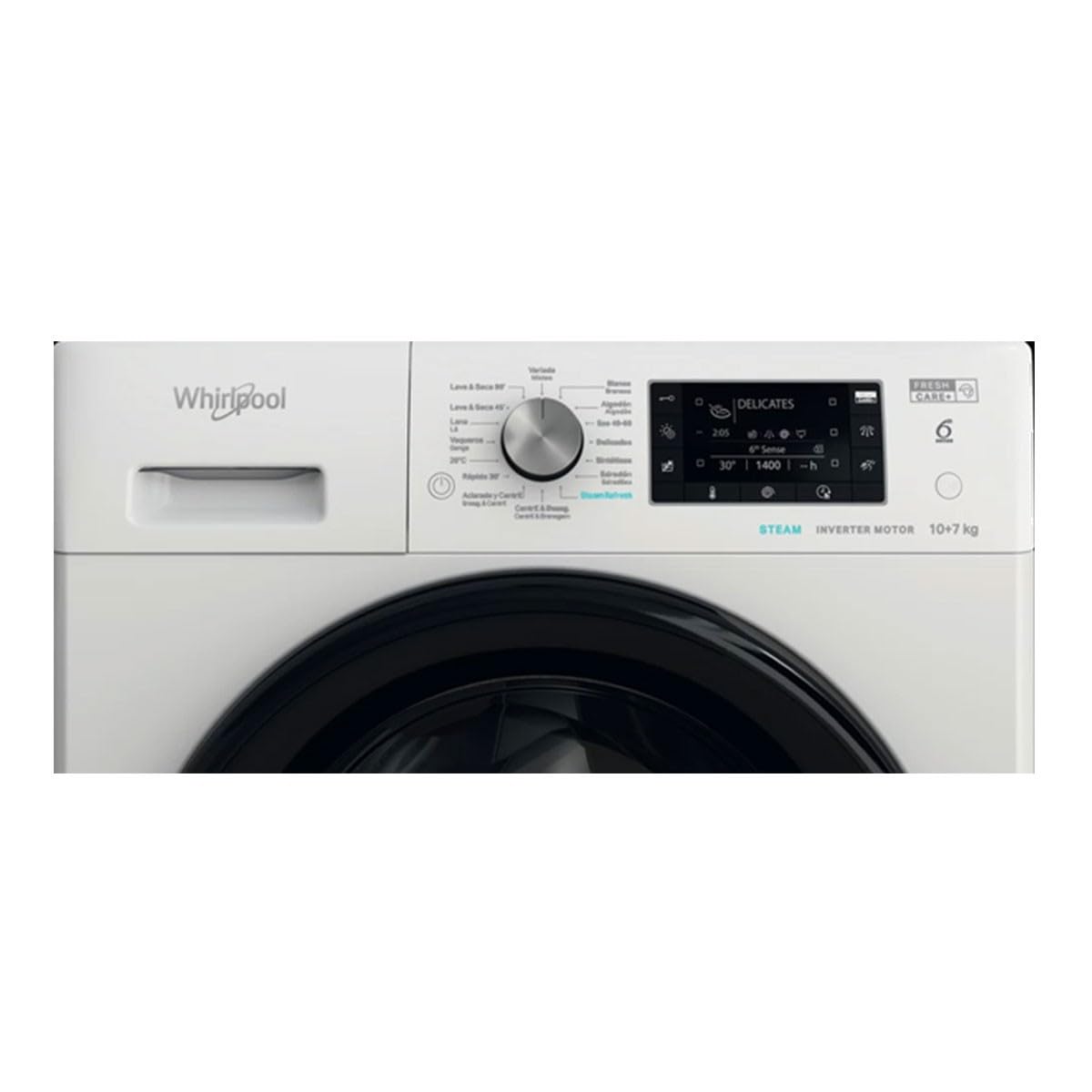 Lavasecadora WHIRLPOOL FFWDD 1074269 BV SPT 10/7Kg