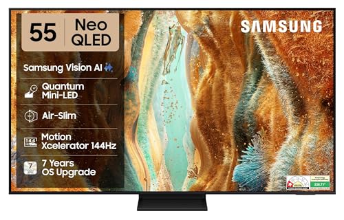 Samsung 138 cm (55 inches) 4K Ultra HD Mini-LED Neo-QLED Smart TV QA55QN70FAULXL