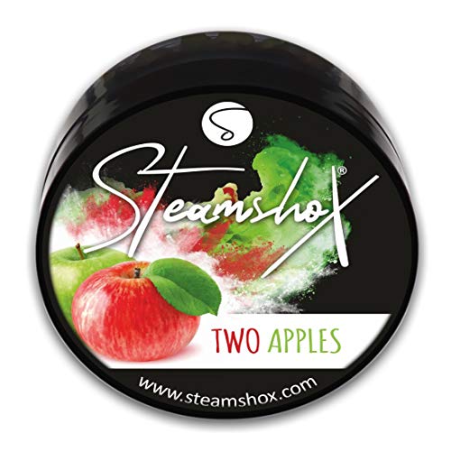 SteamshoX® Two Apples CBD Edition 70g Dampfsteine (Steam Stones), nikotinfreier Tabakersatz