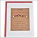Charmed Greetings, Wish Bracelet, Heart Infinity Love Charm, Thoughtful Card