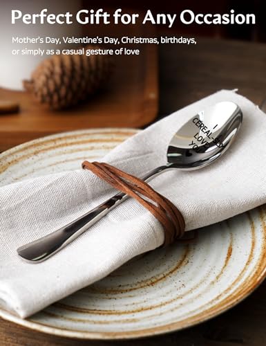 Lovinglyyoursicerealslyloveyouspoonforboyfriendhimhusbandgiftsvalentinesbirthdayanniversarypresentsforgirlfriendherwifefamily Urban Country Home Decor Lovingly yours i cerealsly love you spoon for boyfriend him husband gifts valentines birthday anniversary presents for girlfriend her wife family urban country home decor