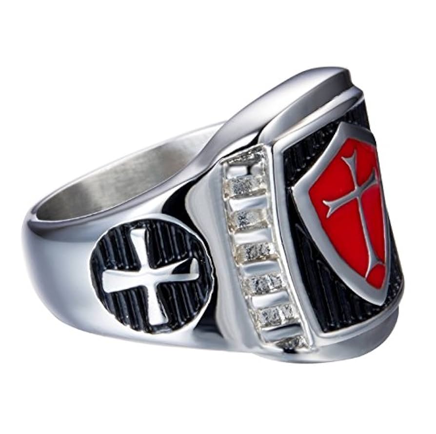 その他 grand crusaders ring Amazon.co.jp: GRHOSEメンズステンレススチールリングナイト