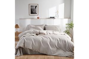 Luxurious 100% Pure Linen Duvet Cover King