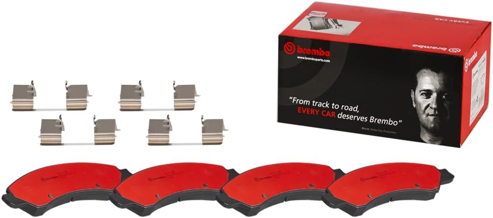 Brembo P10034N Premium Ceramic Front Disc Brake Pad Set CADILLAC OE# 89059119