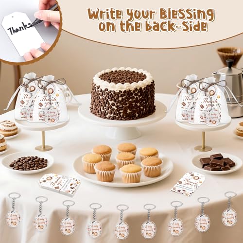 Image of Party Favors Theme Baby-Shower Keychain Set