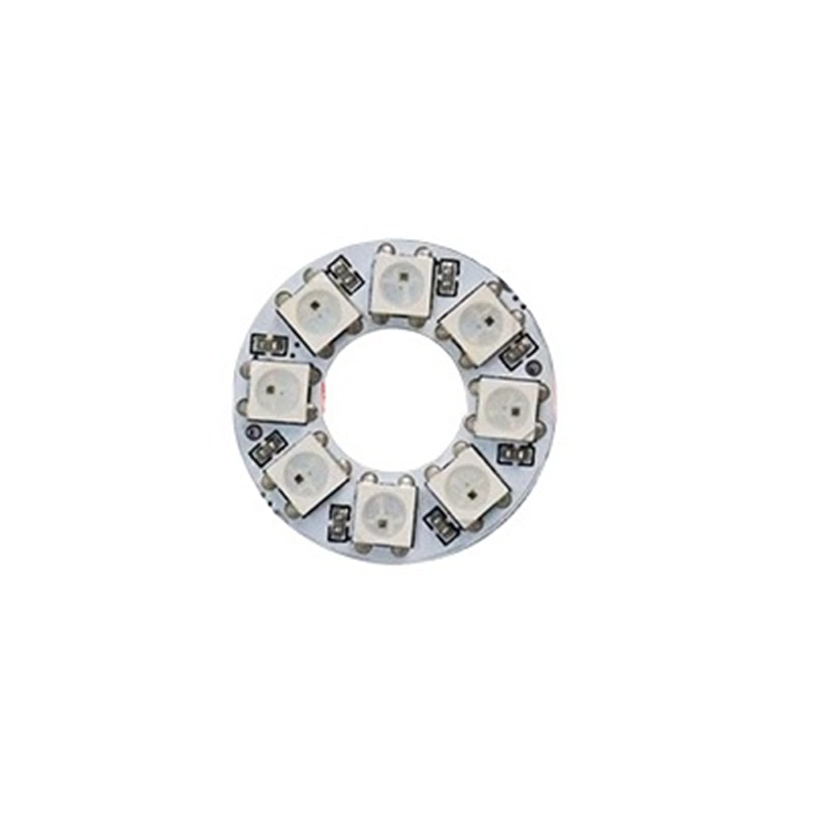 Anneau LED WS2812B 5V 8 Pixels avec Contrôleur SP110E pour Éclairage Sans Soudure Complex - 3