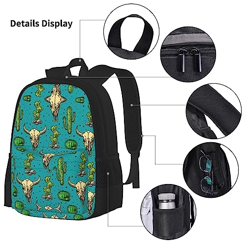 Sac à dos de voyage léger peau de vache résistant avec kit déjeuner