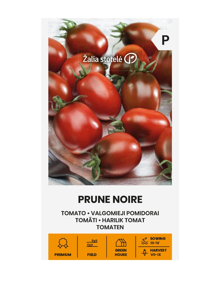 Zalia stotele | TOMATE - PRUNE NOIRE Graines | Graines de Légumes | Tomate Graines | Graines de Plantes | Graines de Jardin | 1 Paquet