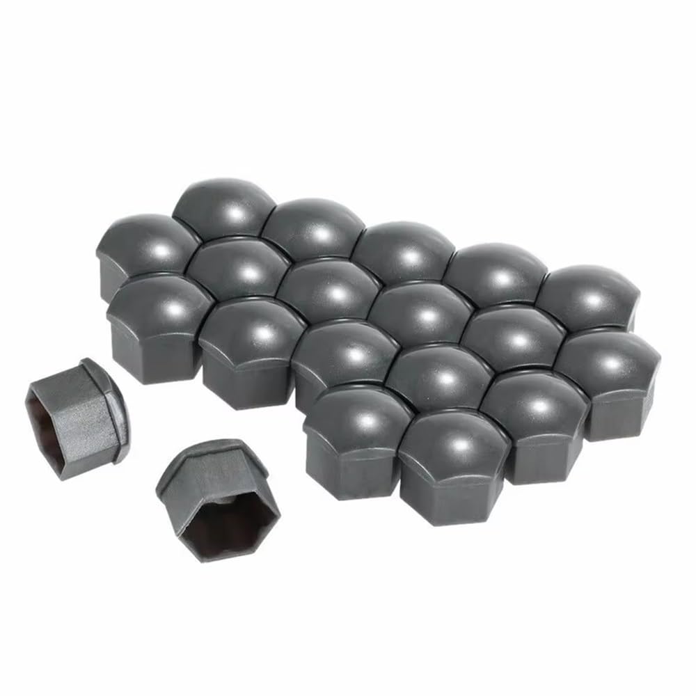 Tapas de perno de rueda de 17 mm para proteger tornillos de cubo dañados 7