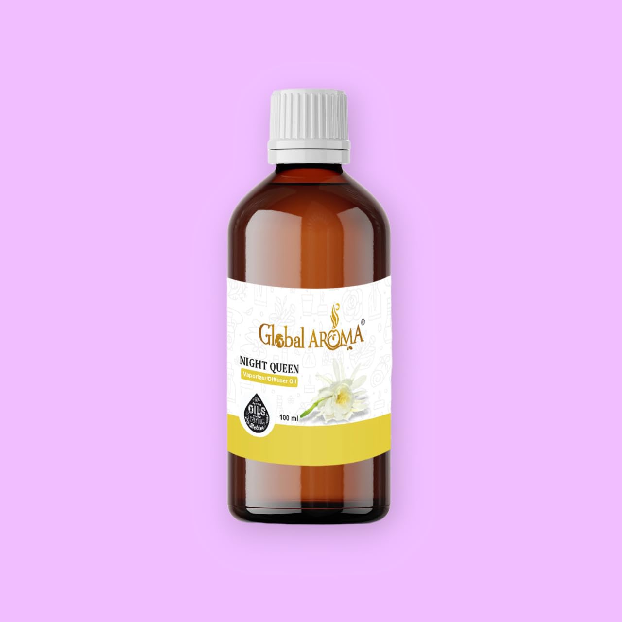 Global Aroma Night Queen Diffuser Oil For Relax Calm Mood, Natural Homely Fragrance, Anxiety Free Sleep & Pure Aromatherapy (100 ML) (B0CGM2B9K8) Amazon Price History, Amazon Price Tracker