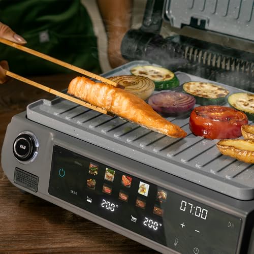 Grill Électrique Cecotec Rock'ngrill 2000 Smash – 2000W, Sonde Température, Plaques Réversibles - vue 8
