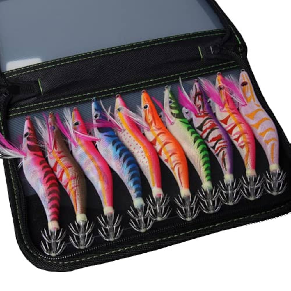 Amazon | エギング(ラトル入り) セット 10本セット 3号 エギング