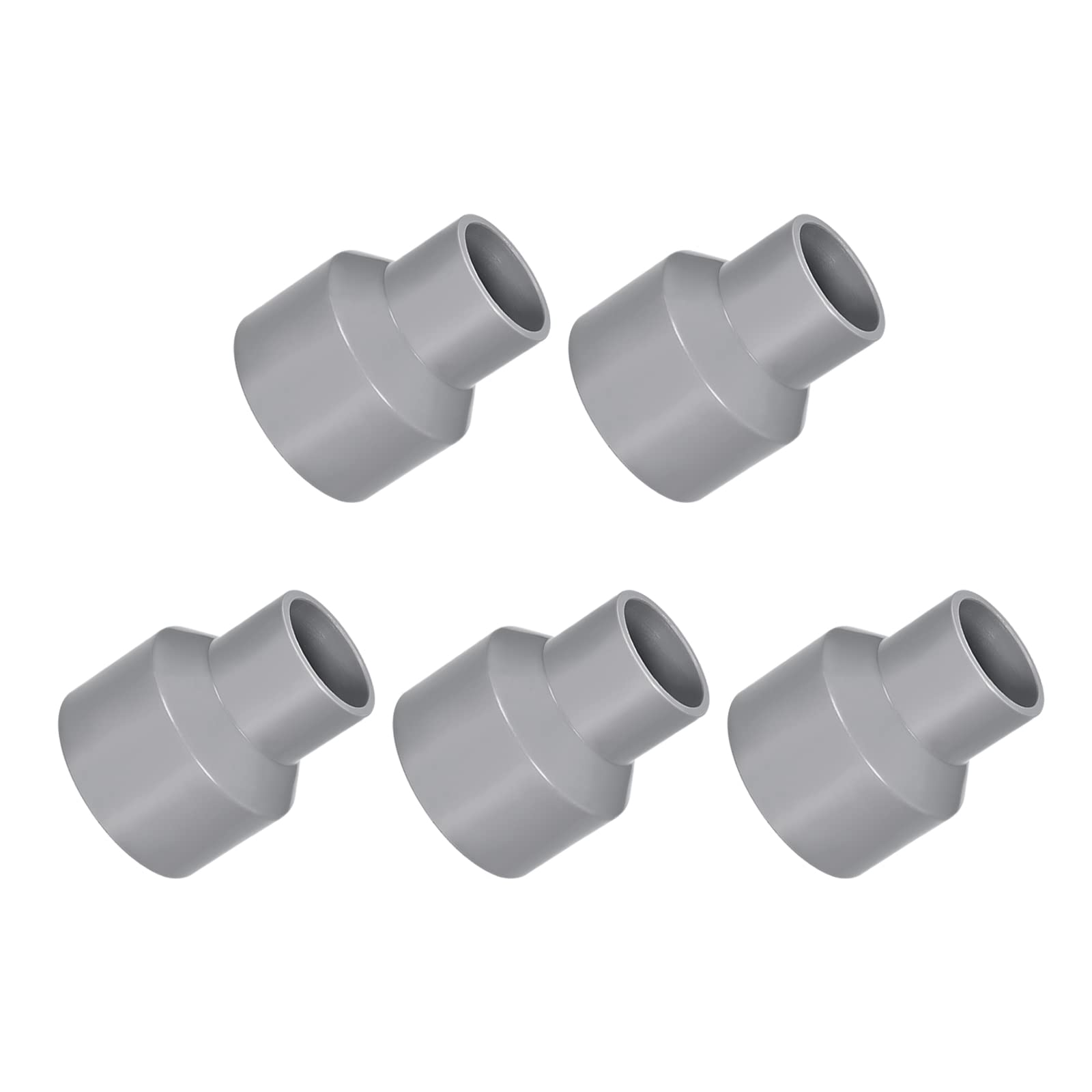 Réducteur de conduit PVC gris 3.8 cm vers 2.5 cm pour approvisionnement eau et bricolage