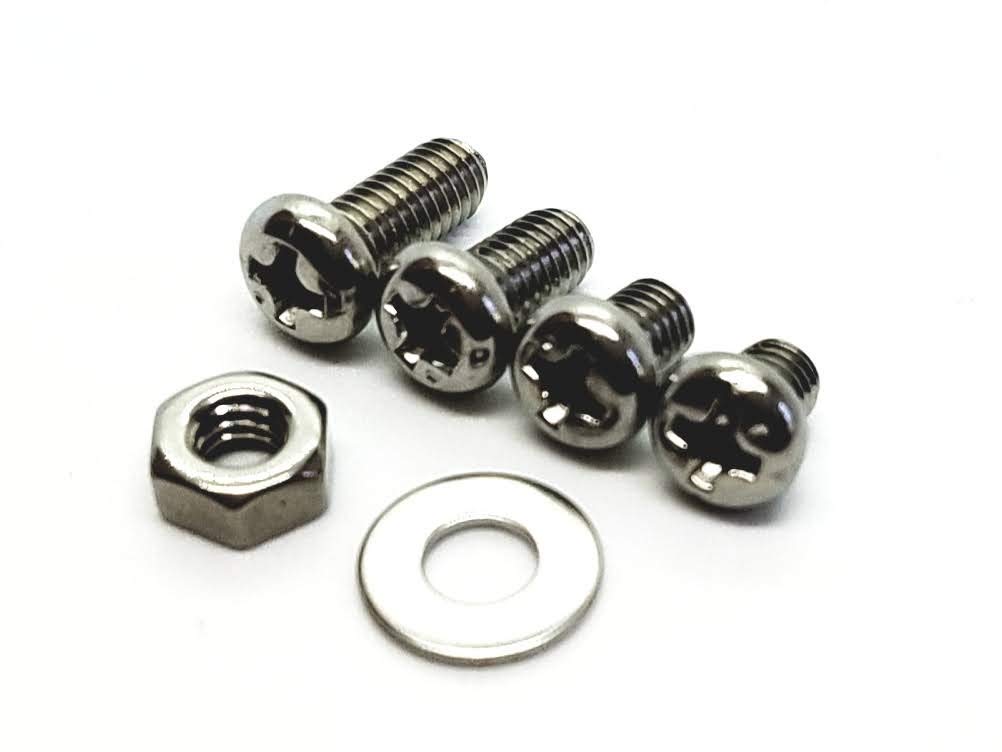 Amazon | 【M4】ステンレス ナベ頭 小ねじセット 10本入りx4