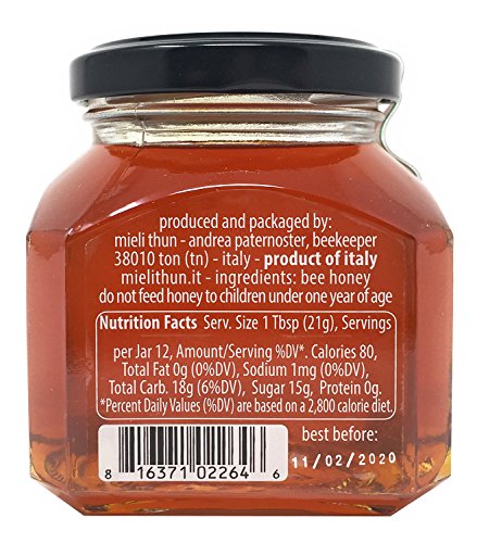 Miel de Castaño Mieli Thun 250 g miniatura 2