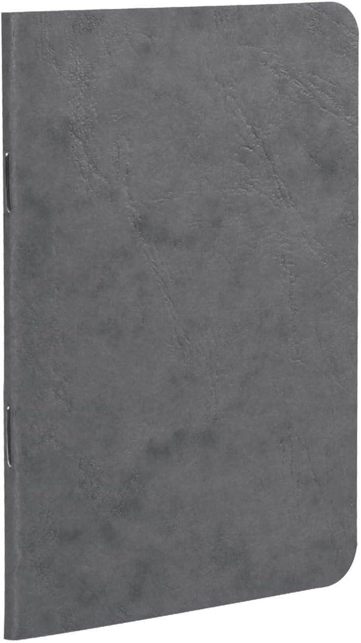 Clairefontaine Age Bag Staplebound Notebook A5 - Lined / Grey