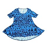 Lularoe Perfect a XX-Small XXS Disney Small World Animals Tee Shirt A-XXS-250 fits Womens Sizes 0-4