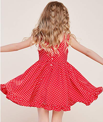 Vintage Floral Party Girl's Dress4