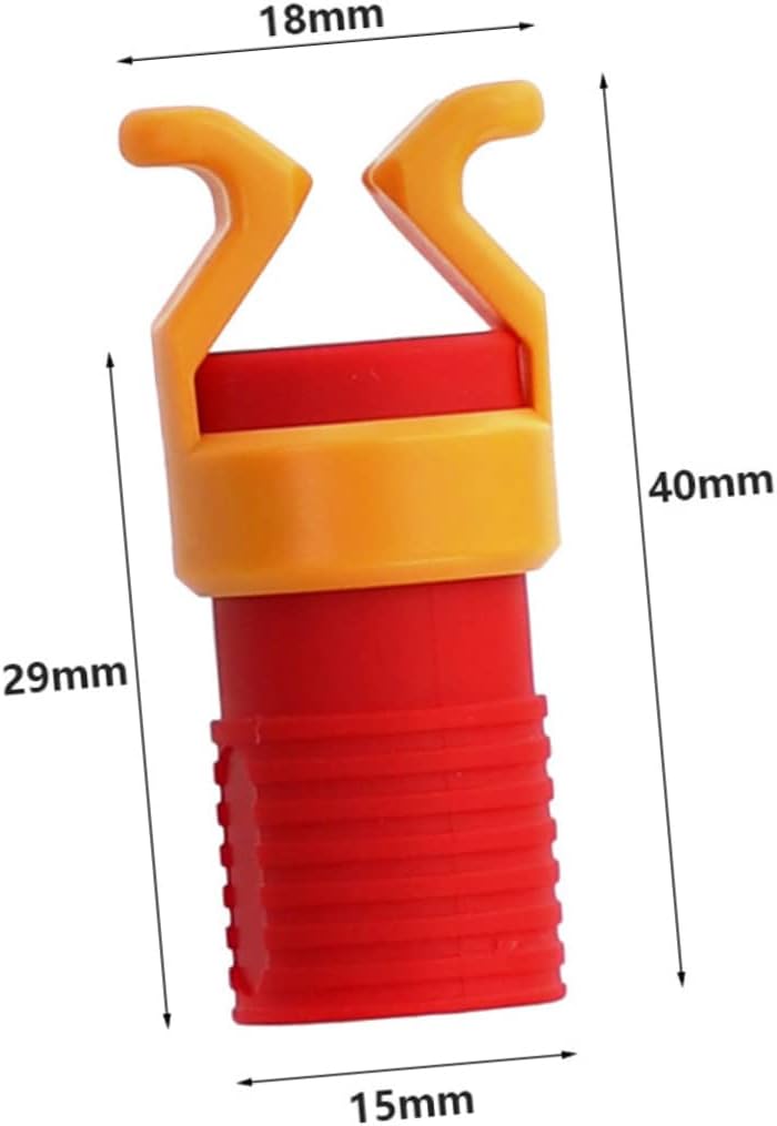 16pcs Screw Holder for Screwdriver Woodworking Tool Screw Clamper Fixing Sleeve Made of Abs Lightweight