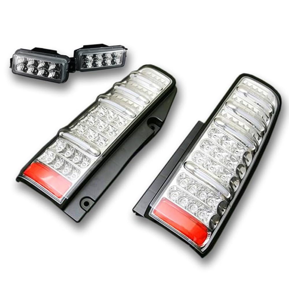 Amazon.co.jp: ジムニー JB23 サンダーLEDテールランプ クローム