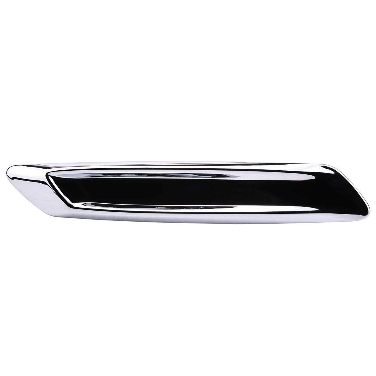 Car Front Left & Right Chrome Trim Molding For- F10 F11 528I 535I  