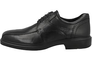 Ecco Men's Helsinki 2.0 Tie Bike Toe Shoes: Refined Leather Footwear Designed...