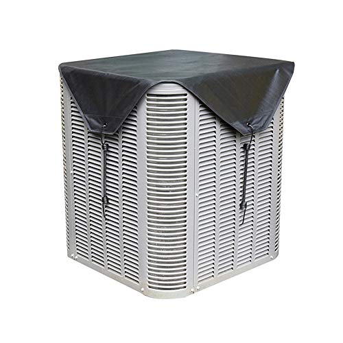 YMYP08 Outdoor AC Top Waterproof Cover Air Conditioner Machine Protective Cover Four Seasons Protective Cover (Size : 28 * 28 inches/71 * 71cm)