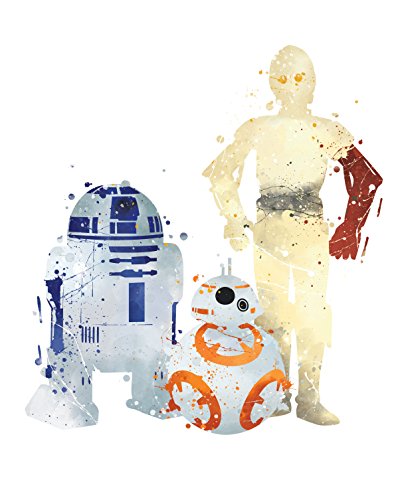 PGbureau Star Wars R2D2 poster C3PO print 8x10 P14 Wall art