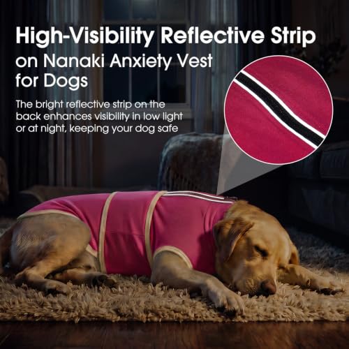 Image of Nanaki Snug Anxiety Compression Shirt for Dogs from Storms & Fireworks,S