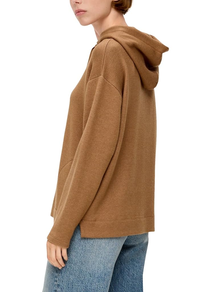 s.Oliver Sweatshirt mit Kapuze Felpa con Cappuccio Donna