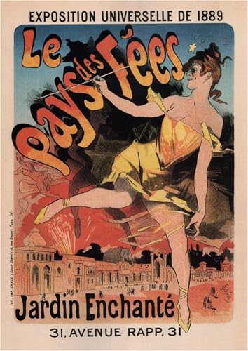 Póster de Jules Cheret La terra dei para Decoración de Paredes de Salón Moderno 1