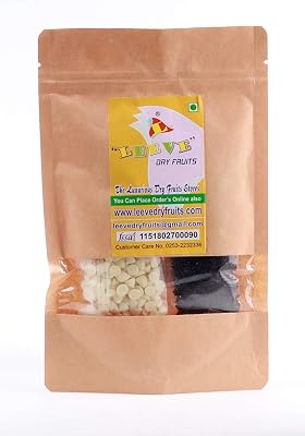 LEEVE DRY FRUITS|Choco chips | Chocolate chip|White Chocolate Chip|Chocolate Vermicelli Sprinkle | 800 grama Packet |Cho